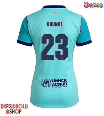 Barcelona Jules Kounde #23 Tredje trøje Dame 2026-27 Kort ærmer Barcelona Jules Kounde #23 Tredje trøje Dame 2026-27 Kort ærmer